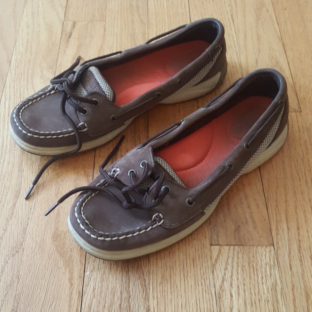 Sperry brown shoes size 7